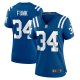 Women's Indianapolis Colts Jake Funk Nike  Royal Team Game Jersey