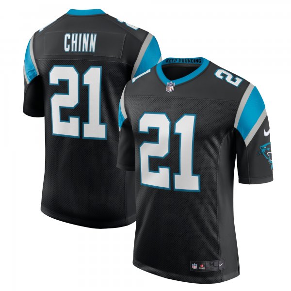 Men's Carolina Panthers Jeremy Chinn Nike Black Vapor Limited Jersey