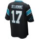 Men's Carolina Panthers Jake Delhomme Nike Black Game Retired Player Jersey