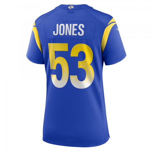 Women's Los Angeles Rams Ernest Jones Nike Royal Team Game Player Jersey