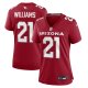 Women's Arizona Cardinals Garrett Williams Nike  Cardinal  Game Jersey