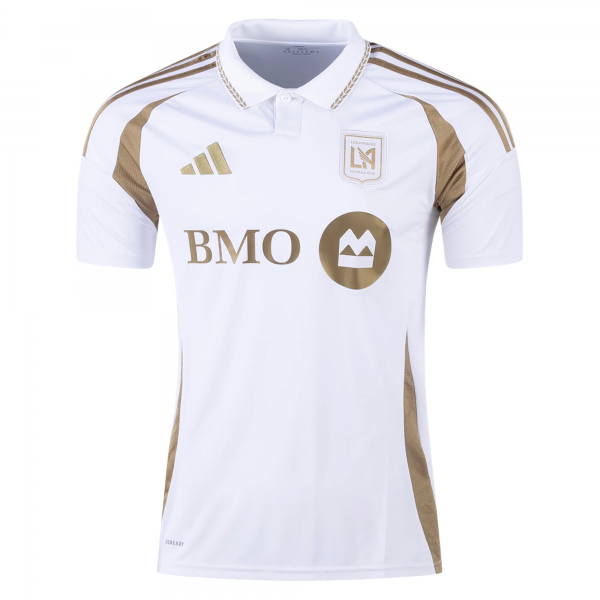 adidas Sergi Palencia LAFC Away Jersey 25/26 (White/Gold)