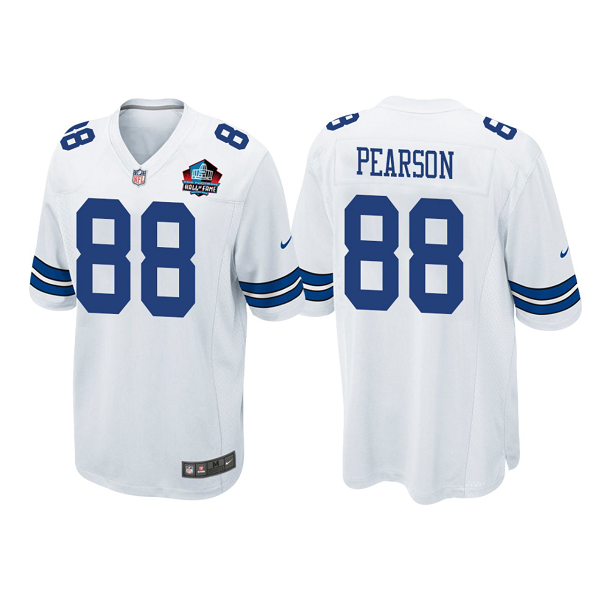 Men's Dallas Cowboys #88 Drew Pearson Hall of Fame Class of 2021 White Limited NFL Jersey