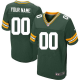 Nike Green Bay Packers Customized Green Stitched Elite Men's NFL Jersey