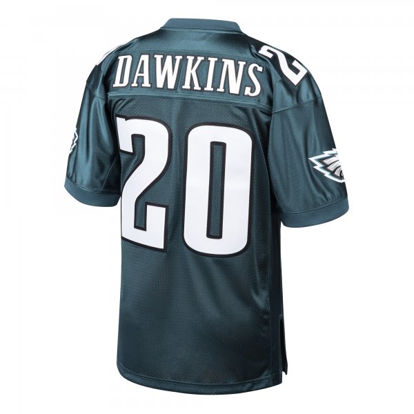 Men's Philadelphia Eagles 1996 Brian Dawkins Mitchell & Ness Green Throwback Retired Player Jersey