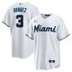 Men's Miami Marlins Luis Arraez Nike White Home Replica Player Jersey