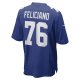 Men's New York Giants Jon Feliciano Nike Royal Game Player Jersey