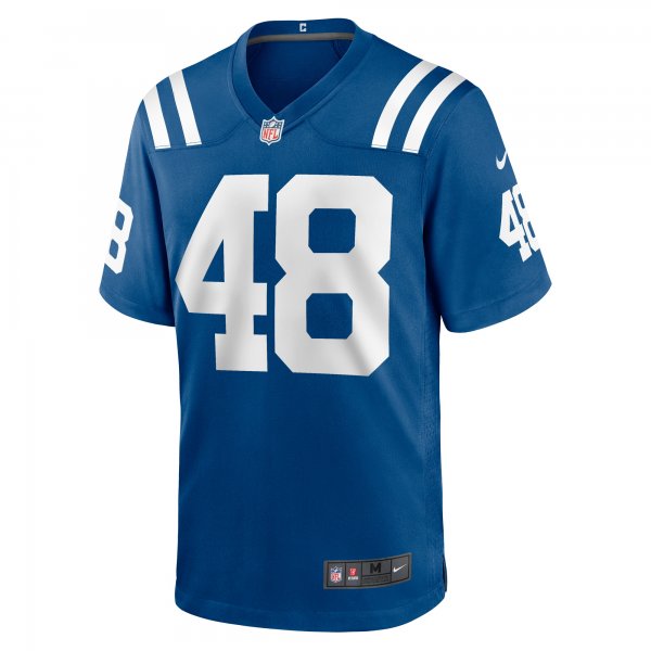 Men's Indianapolis Colts Ronnie Harrison Jr. Nike  Royal Team Game Jersey