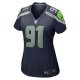 Women's Seattle Seahawks Bryan Mone Nike College Navy  Game Jersey