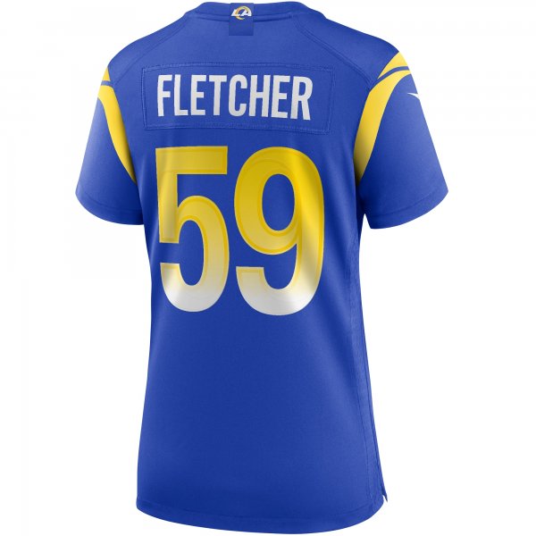 Women's Los Angeles Rams London Fletcher Nike Royal Game Retired Player Jersey