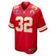 Men's Kansas City Chiefs Nick Bolton Nike Red Super Bowl LVIII Game Jersey