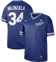 Men's Nike Los Angeles Dodgers #34 Fernando Valenzuela Royal Cooperstown Collection Stitched MLB Jersey