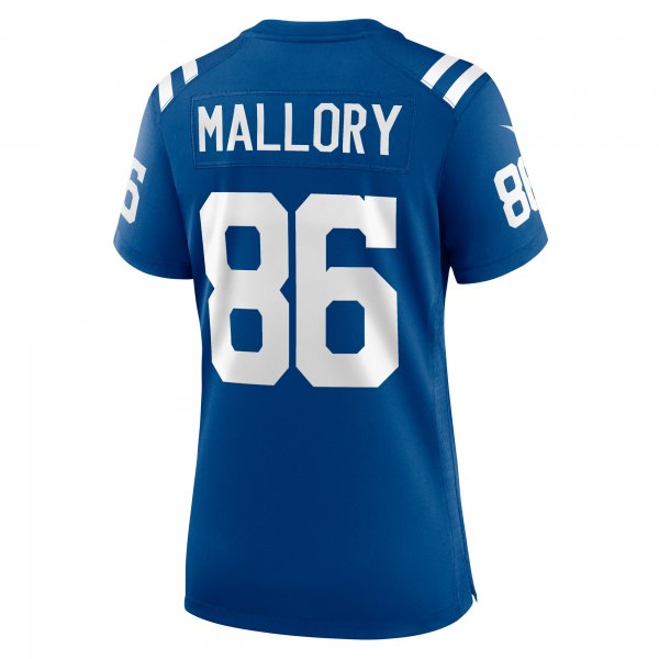 Women's Indianapolis Colts Will Mallory Nike  Royal Team Game Jersey