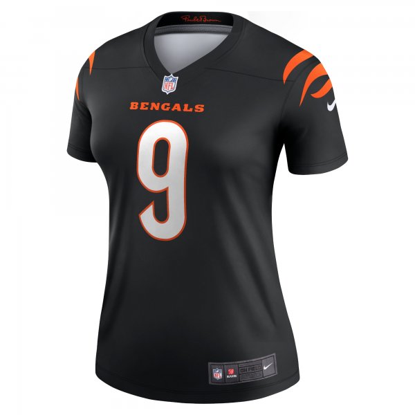 Women's Cincinnati Bengals Joe Burrow Nike Black Legend Jersey