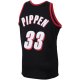 Men's Portland Trail Blazers Scottie Pippen Mitchell & Ness Black 1999/00 Hardwood Classics Swingman Jersey