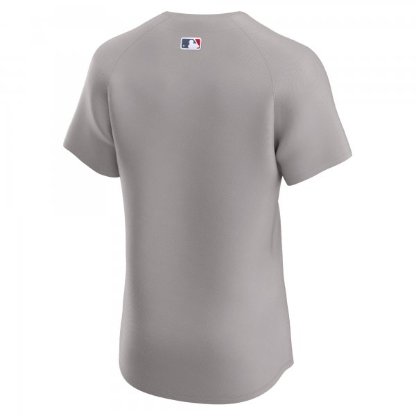 Men's Boston Red Sox Nike Gray Road Elite Jersey