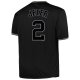 Men's New York Yankees Derek Jeter Profile Black Big & Tall Pop Fashion Player Jersey