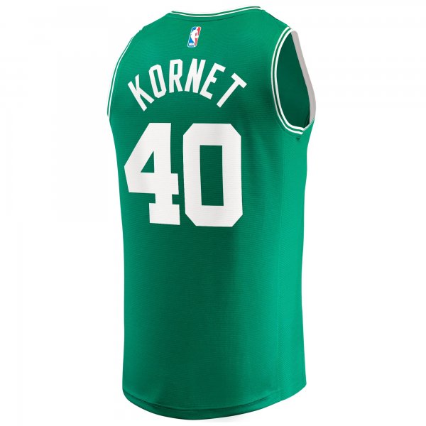 Men's Boston Celtics Luke Kornet Fanatics Kelly Green Fast Break Replica Jersey - Icon Edition