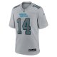 Men's Carolina Panthers Sam Darnold Nike Gray Atmosphere Fashion Game Jersey