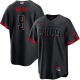 Men's Cincinnati Reds #9 Matt McLain Cool Base Black 2023 City Connect MLB Jersey