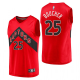 Men's Toronto Raptors #25 Chris Boucher 2020-21 Icon Red Jersey