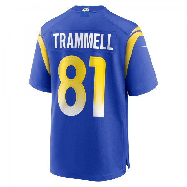 Men's Los Angeles Rams Austin Trammell Nike Royal Game Player Jersey