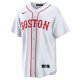 Men's Boston Red Sox Nike White Alternate Replica Team Jersey