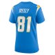 Women's Los Angeles Chargers Will Dissly Nike  Powder Blue  Game Jersey