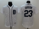 Detroit Tigers #23 Kirk Gibson White Flexbase Collection Stitched MLB Jersey