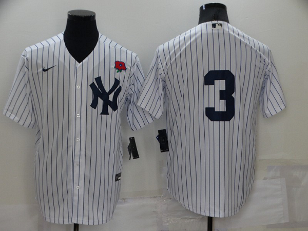 Men's Nike New York Yankees #3 Babe Ruth White Cool Base MLB Stitched Jersey