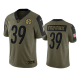 Pittsburgh Steelers Minkah Fitzpatrick Olive 2021 Salute To Service Limited Men's NFL Jersey