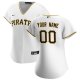 Women's Pittsburgh Pirates Nike White Home Replica Custom Jersey