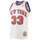 Men's New York Knicks Patrick Ewing Mitchell & Ness White 1985/86 Hardwood Classics Jersey