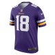 Men's Minnesota Vikings Justin Jefferson Nike Purple Legend Jersey