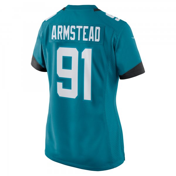 Women's Jacksonville Jaguars Arik Armstead Nike  Teal Team Game Jersey