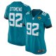 Women's Jacksonville Jaguars Esezi Otomewo Nike  Teal Team Game Jersey