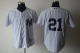 New York Yankees #21 Paul O'Neill White Cooperstown Stitched MLB Jersey