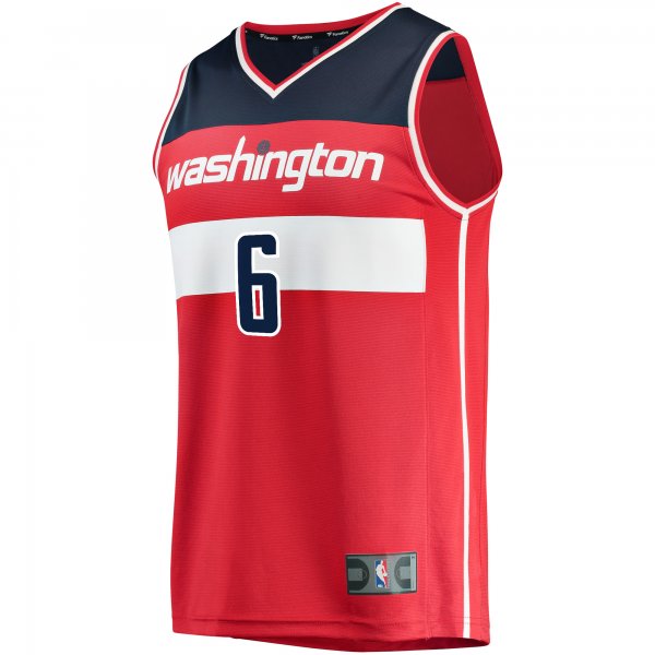 Men's Washington Wizards Kristaps Porzingis Fanatics Red Fast Break Replica Jersey - Icon Edition