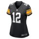 Women's Pittsburgh Steelers Terry Bradshaw Nike Black Retired Player Jersey