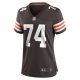 Women's Cleveland Browns Alex Leatherwood Nike  Brown Team Game Jersey