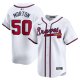 Men's Atlanta Braves Charlie Morton Nike White Home Limited Player Jersey