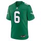 Men's Philadelphia Eagles DeVonta Smith Nike Kelly Green Alternate Game Player Jersey