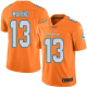 Nike Miami Dolphins #13 Dan Marino Orange Youth Stitched NFL Limited New Color Rush Jersey