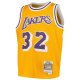 Youth Los Angeles Lakers Magic Johnson Mitchell & Ness Gold Swingman Throwback Jersey