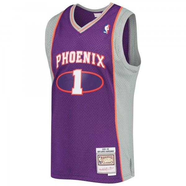 Men's Phoenix Suns Penny Hardaway Mitchell & Ness Purple 2001/02 Hardwood Classics Swingman Jersey