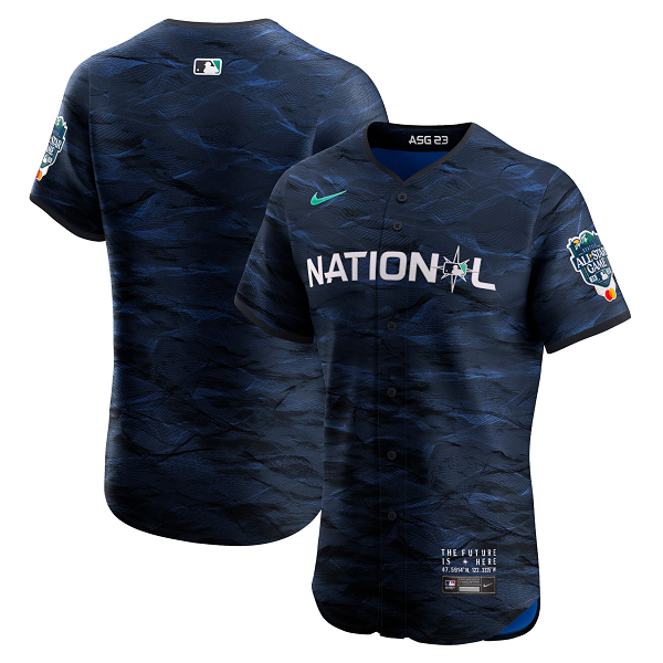 Men's American League  Nike Royal 2023 MLB All-Star Game Flex Base Jersey