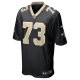 Men's New Orleans Saints Ethan Greenidge Nike Black Game Jersey