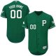 Pittsburgh Pirates Green Celtic Men's Customized Flex Base MLB Jersey