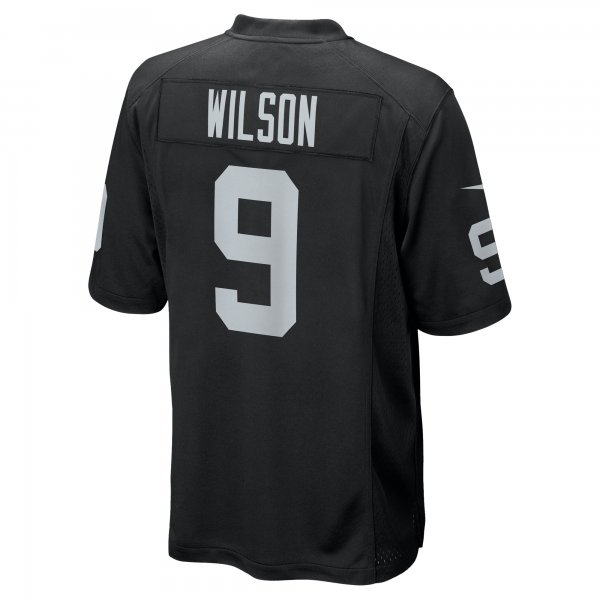 Men's Las Vegas Raiders Tyree Wilson Nike Black 2023 NFL Draft First Round Pick Game Jersey