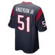 Men's Houston Texans Will Anderson Jr. Nike Navy 2023 NFL Draft First Round Pick Game Jersey